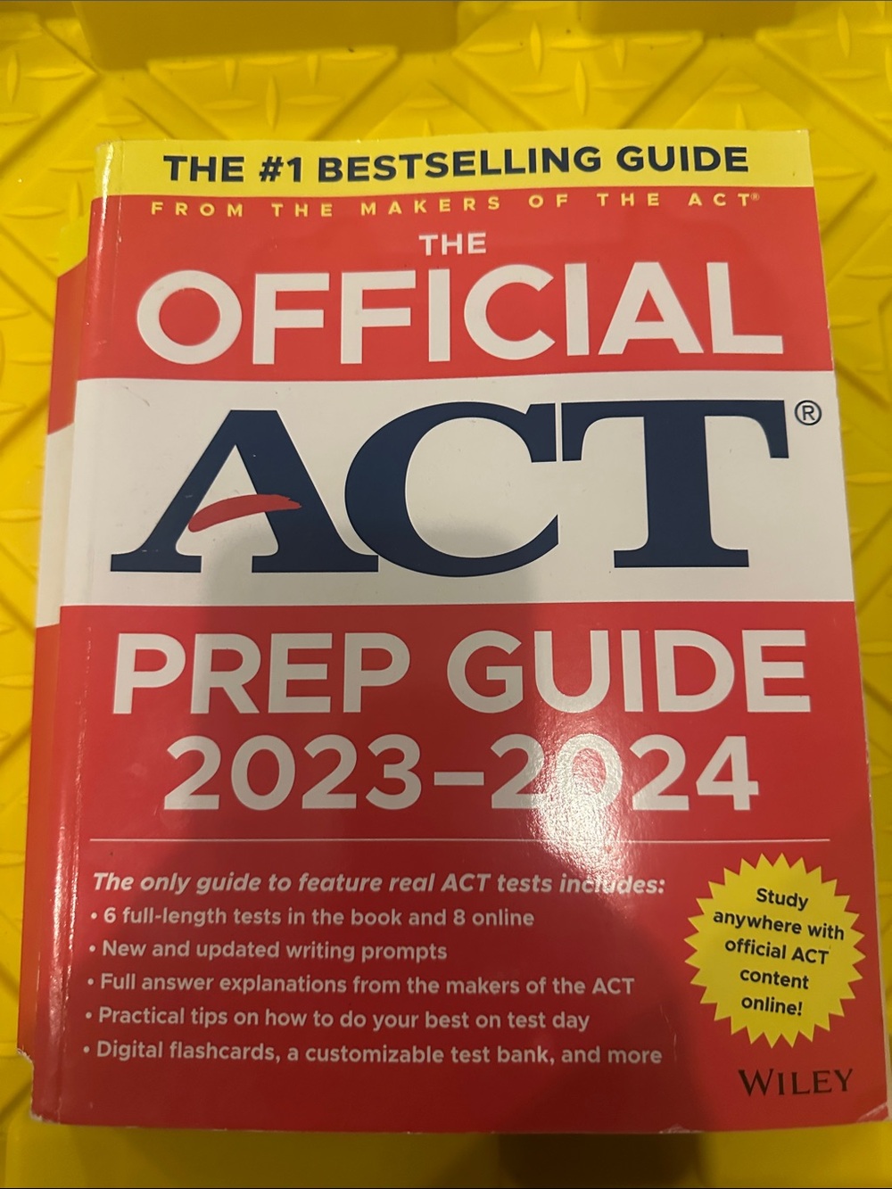 Wiley Official ACT Prep Guide 2023-2024 - Red